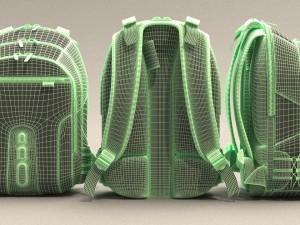 backpack targus 3D मॉडल