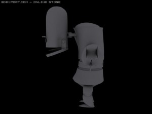 robotz 3Dモデル