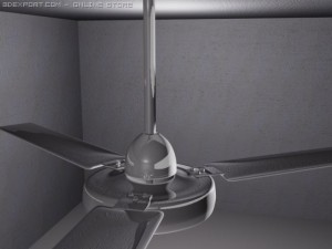 usha ceiling fan Modèle 3D