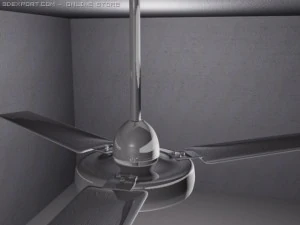 usha ceiling fan 3D Model