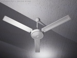 usha ceiling fan Modèle 3D