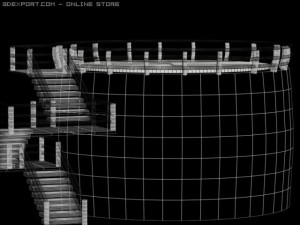 blackgold oil tank 3D Model