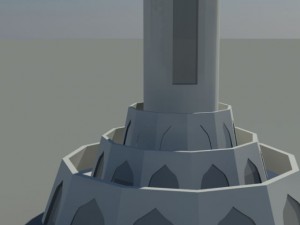 baghdad tower 3D Model