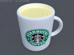 Starbucks Modello 3D