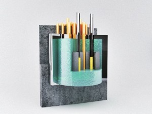 nuclear reactor Model 3D