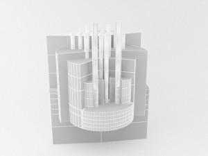 nuclear reactor 3D Model