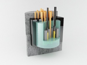 nuclear reactor 3D Model