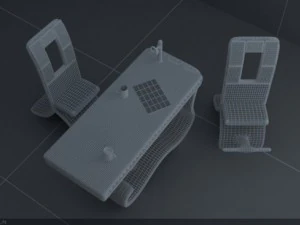 extravagant interior scene 3D Model
