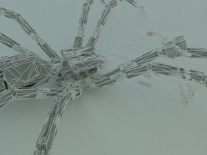 mechanical spider 3D 模型