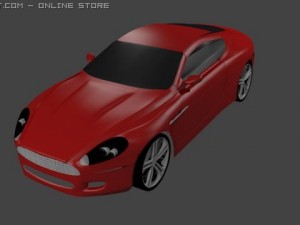 aston martin db9 Modelo 3D