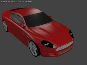 aston martin db9 3D Model