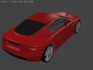 aston martin db9 3D Model