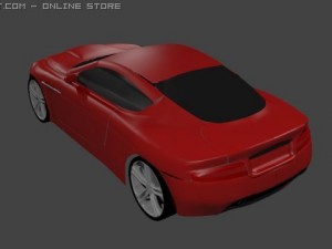 aston martin db9 Modelo 3D