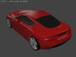 aston martin db9 3D Model