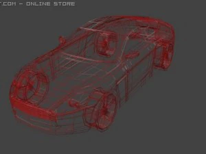 aston martin db9 3D Model