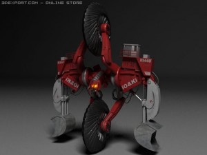 demolisher 3D 模型