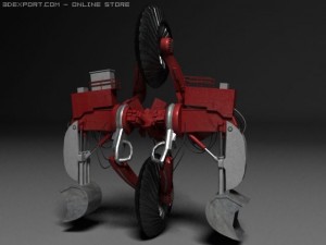 demolisher 3D 模型