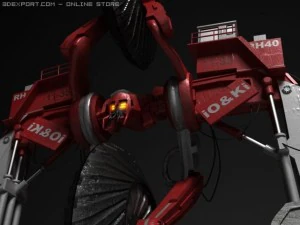 demolisher 3D Model