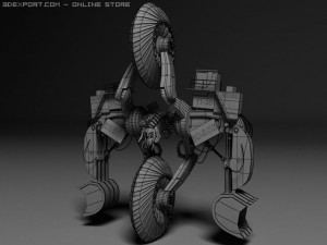 demolisher 3D 模型