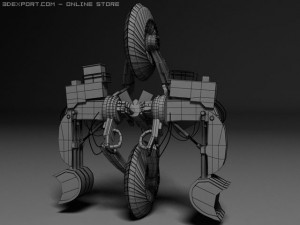 demolisher 3D 模型