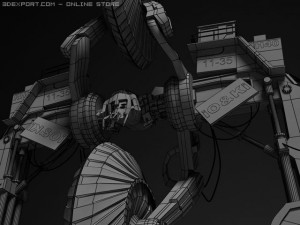 demolisher 3D 模型