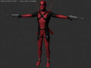 deadpool 3D Model