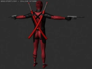 deadpool 3D Model