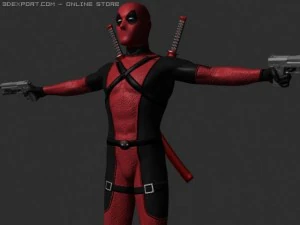 deadpool 3D Model