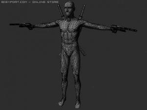 deadpool 3D Model