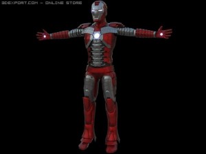 iron man mark 5 Model 3D