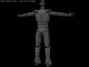 homme de fer marque 5 Modèle 3D