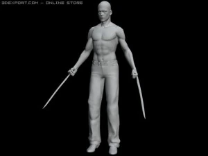 xi deadpool 3D Model