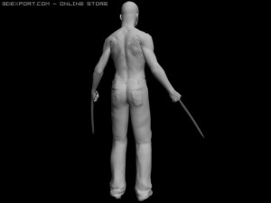xi deadpool 3Dモデル