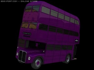 knight bus 3D Модель