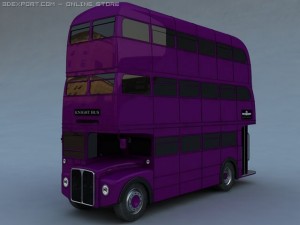 knight bus 3D Model