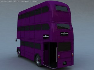 knight bus 3D Model