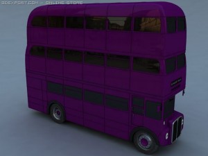 knight bus 3D Model