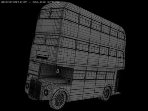knight bus 3D Model