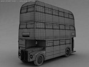 knight bus 3D Model
