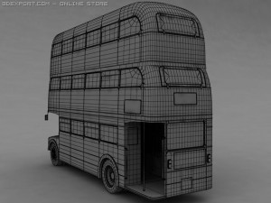 knight bus 3D Model