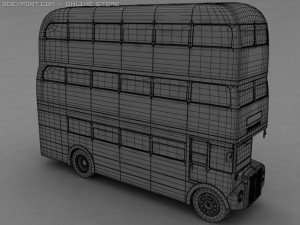 knight bus 3D Model