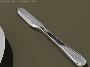 dinner set 3D Модель