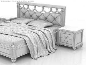 bedroom collection part1 3D 模型