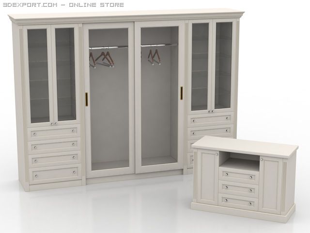bedroom collection part2 Modelo 3D .c4d .max .obj .3ds .fbx .stl .blend 