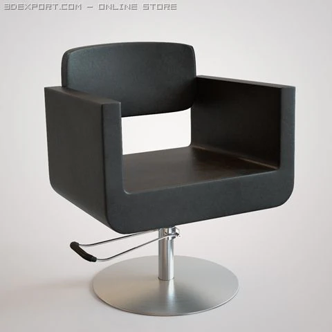 sorrento hydraulic chair 3D Model .c4d .max .obj .3ds .fbx .stl .blend