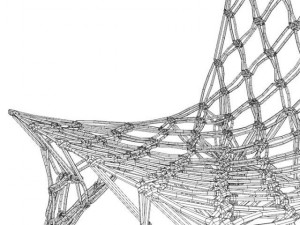 knotted chair Modelo 3D