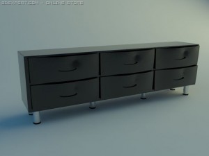 side chest 3D Модель