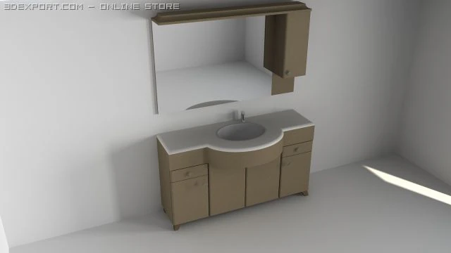 bathroom 3D Model .c4d .max .obj .3ds .fbx .stl .blend