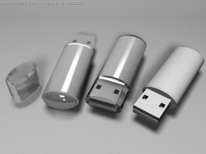 usb flash drive 3D Модель