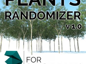 plant randomizer v10 Modèle 3D